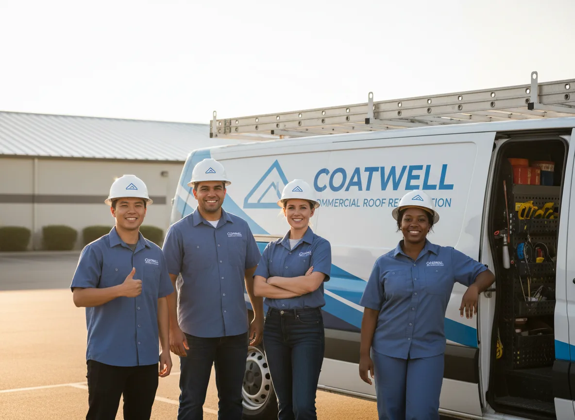 Commercial roof coating company in Ralph, MI